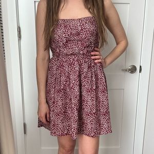 Silk Strapless Jack Wills Dress